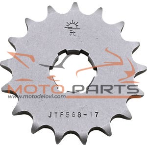 JTF568.17 FRONT REPLACEMENT SPROCKET 17 TEETH 530 PITCH NATURAL STEEL