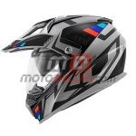 KACIGA KAPPA CROSS KV30R GRAYER SIVO CRNA