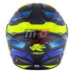 KACIGA KAPPA CROSS KV32F FLIP UP PLAVO ŽUTA