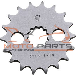 JTF517.18 FRONT REPLACEMENT SPROCKET 18 TEETH 530 PITCH NATURAL STEEL